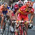 Die Pl�tze 6 bis 8 bei L�ttich-Bastogne-L�ttich 2008: Dekker, Evans, Rodriguez